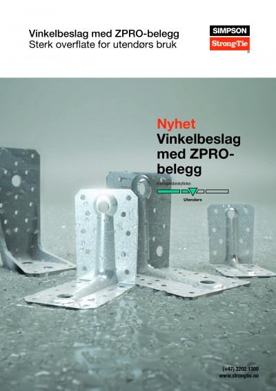 ZPRO vinkelbeslag og bjelkesko