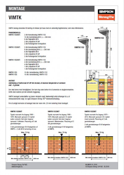 Monteringsanvisning M-VIMTK-01