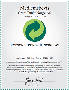 Grønt Punkt Medlemsbevis